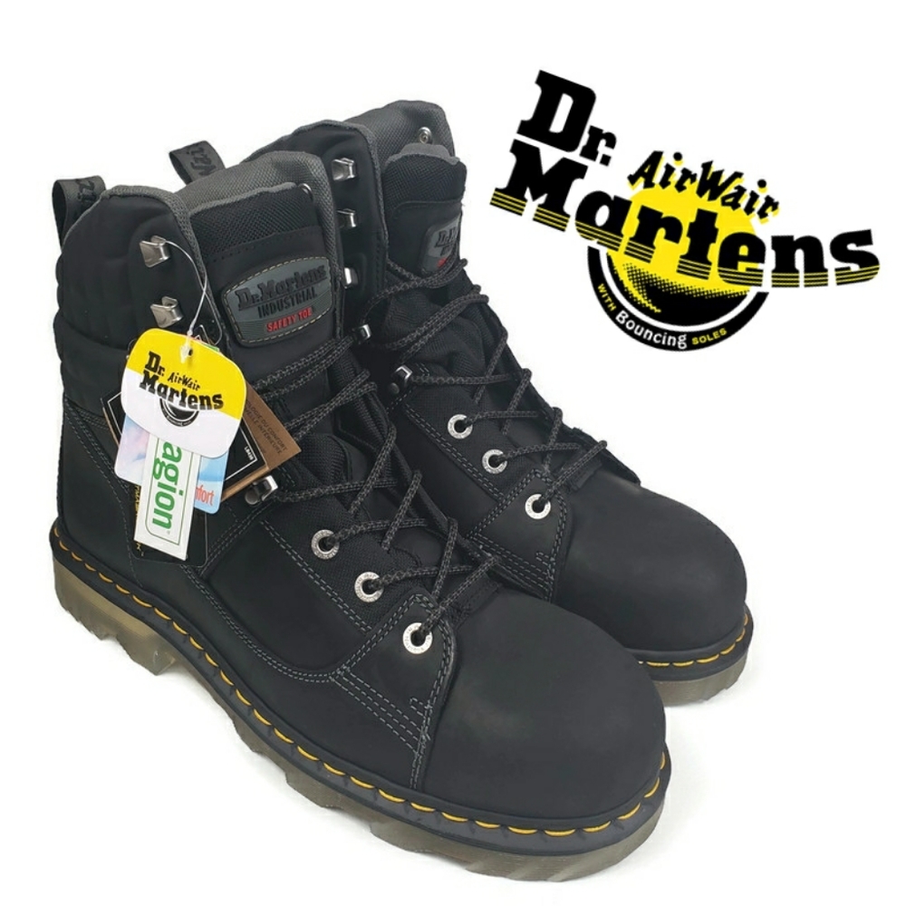 Dr Martens Camber Steel Toe Boots Size 14